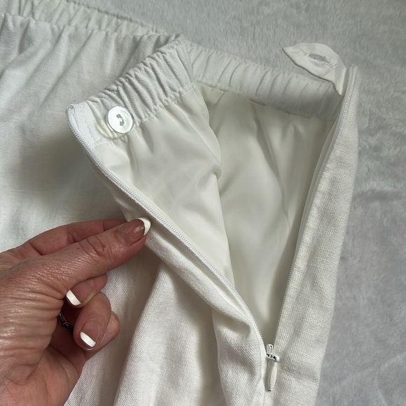 Doncaster Women’s Plus Size Linen Blend Coastal Grandma Resort Wear Pants 16W - Picture 7 of 8